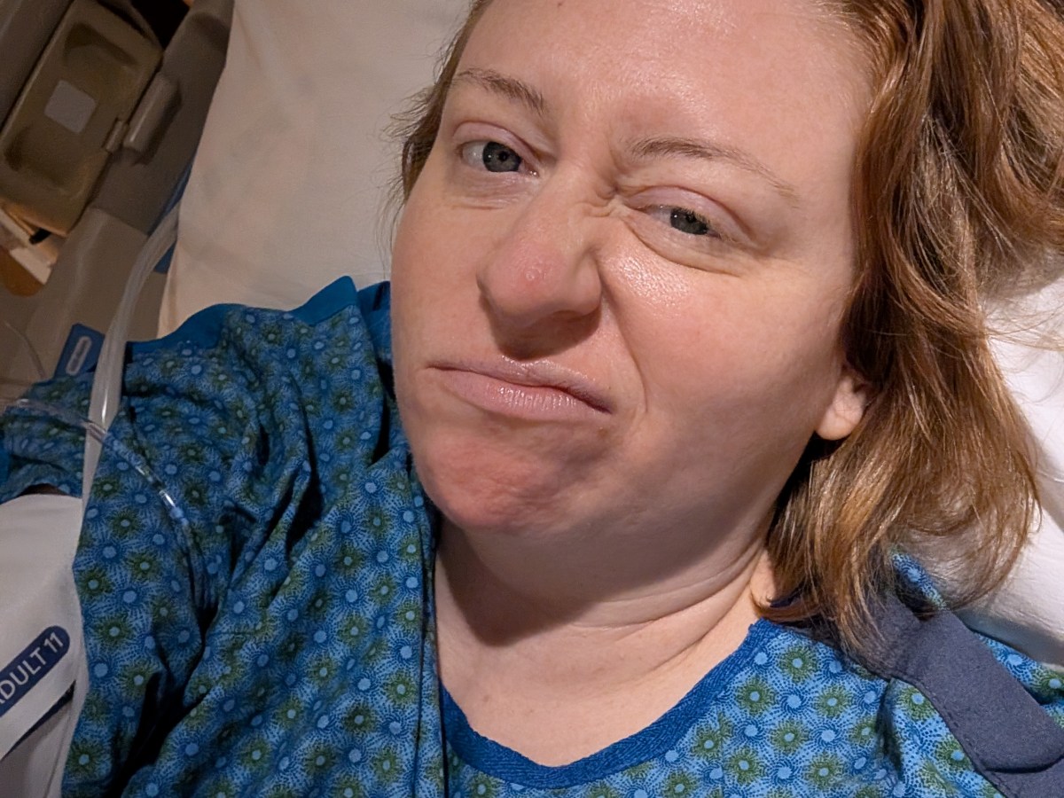 Ovary, out.